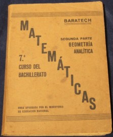 MATEMATICAS GEOMETRIA ANALITICA BARATECH